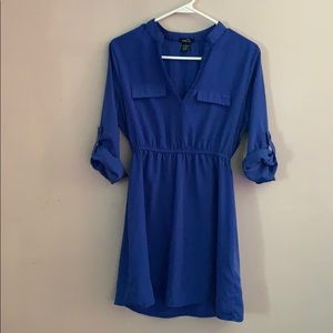 Blue business casual dress (size M)
